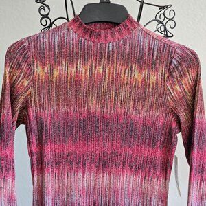 Multicolor Long Sleeve Dress- Size M Never been worn!!!